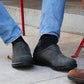 Black Merino Wool Blend Socks