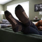 Coyote Brown Merino Wool Blend Socks