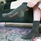 Cargo Green Merino Wool Blend Socks