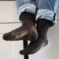 Coyote Brown Merino Wool Blend Socks